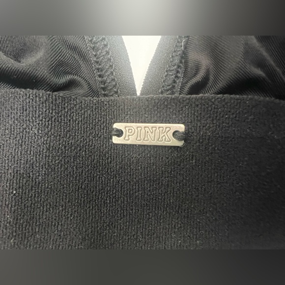 Victoria Secret Bralette - Black Embroidered Red Roses Triangle Bra / Size: L - Picture 8 of 9